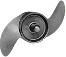 Johnson Evinrude Electric Motor Plastic 8 3/4" X 4" Weedless Propeller 124709