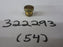 Evinrude Johnson orifice plug-15hp 0322293