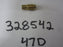 Evinrude Johnson orifice plug 0328542 47D