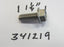 Johnson Evinrude BRP Screw,Anode 0341219 341219