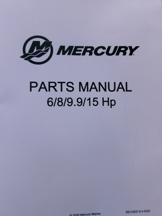 parts manual 6/8/9.9/15 90-803024
