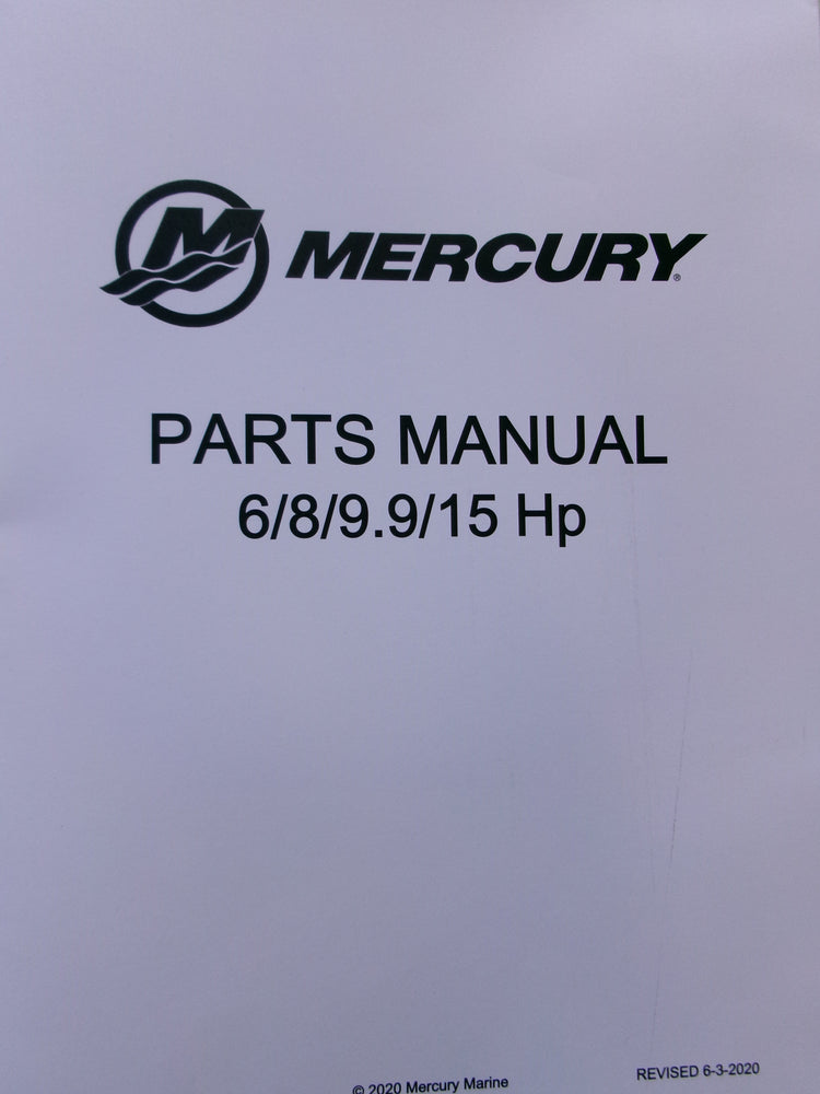 parts manual 6/8/9.9/15 90-803024