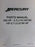 PARTS MANUAL   90-12488