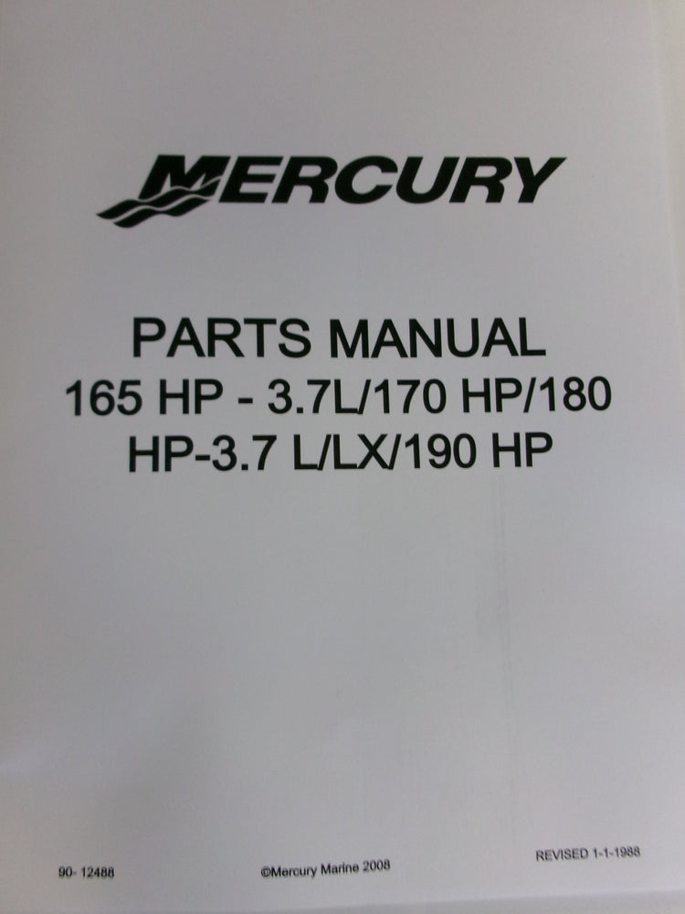 PARTS MANUAL   90-12488
