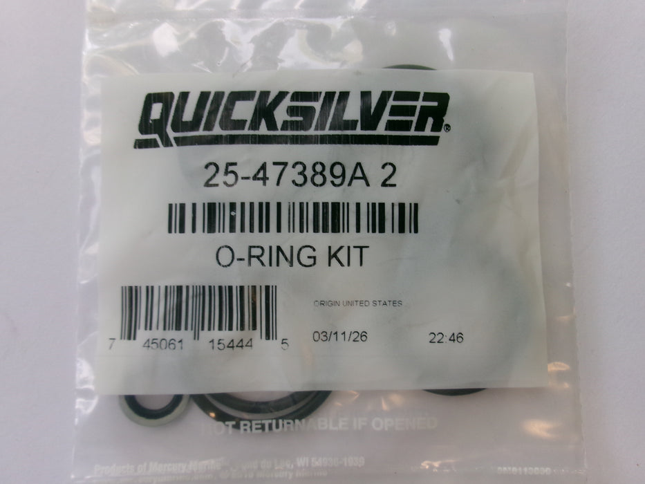 Mercury Marine O-ring Kit 25-47389A2