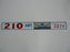 Chris Craft engine parts 327F valve cover decal 16.92-07755
