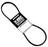 V belt, 46 lgth  57-48120Q1
