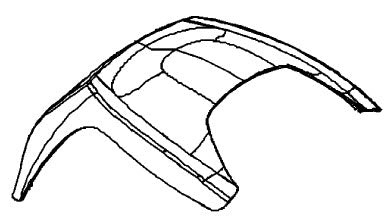 cap-air dam merc 897529t