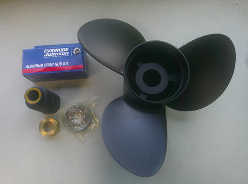 Johnson Evinrude RH Aluminum Prop 765186 765781 15" X 15"