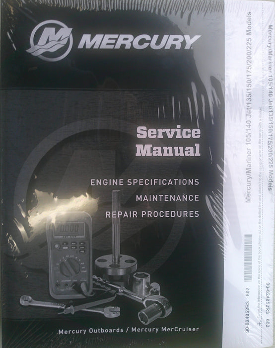SERVICE MANUAL O/B  V-6 135-225 90-824052R3