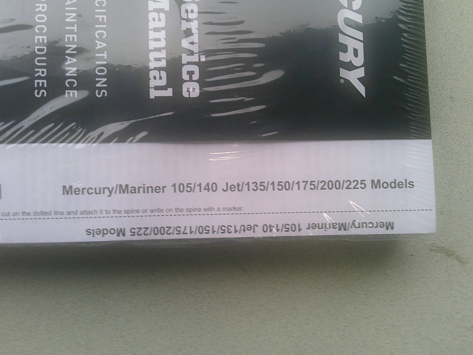 SERVICE MANUAL O/B  V-6 135-225 90-824052R3