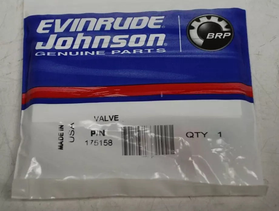 Johnson Evinrude Valve  175158