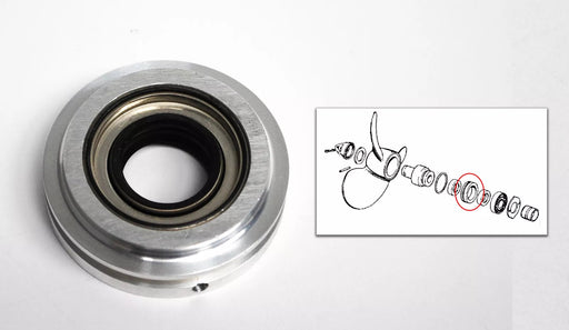 BRP Johnson Evinrude 1986 40hp Oil Retainer Housing and Seal 397186