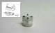 Evinrude Johnson Slow Speed Knob 205231
