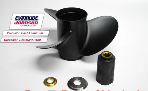 Johnson Evinrude 40hp Thru 300HP RH Aluminum Prop 0765183