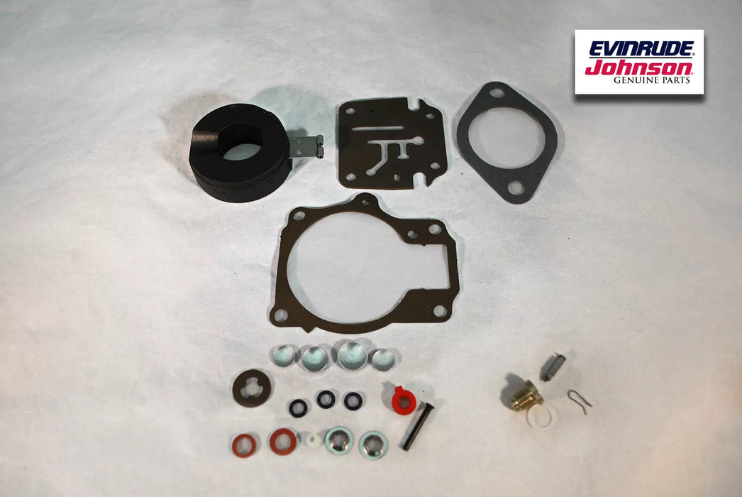 Johnson Evinrude OEM Carb Repair Kit w Float 0396701 BRP/OMC Carburetor