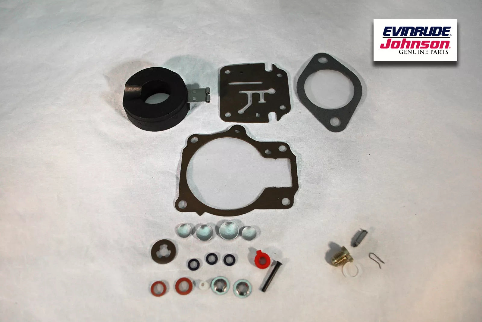 Johnson Evinrude OEM Carb Repair Kit w Float 0396701 BRP/OMC Carburetor