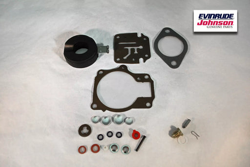 Johnson Evinrude OEM Carb Repair Kit w Float 0396701 BRP/OMC Carburetor