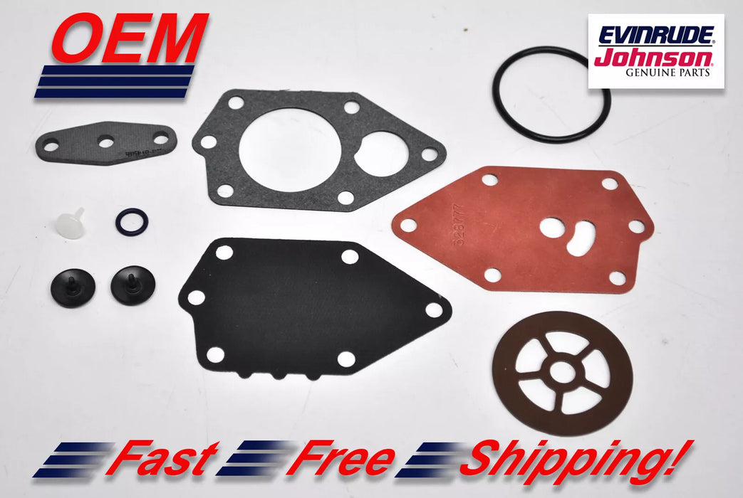 Johnson Evinrude Kit Assembly Fuel Pump Repair 0438616 0438616