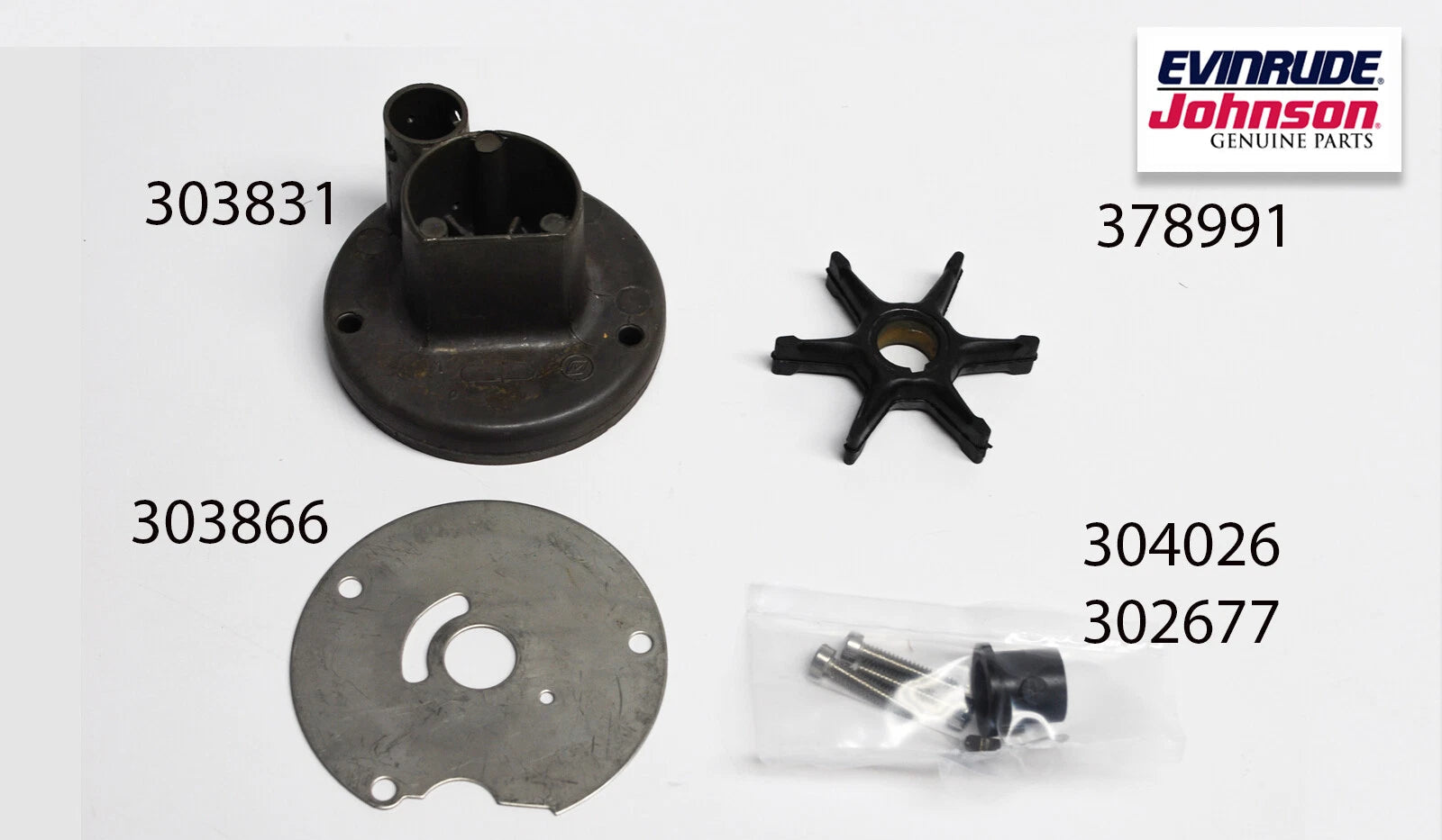 Evinrude Johnson wtr pump kit 0379774