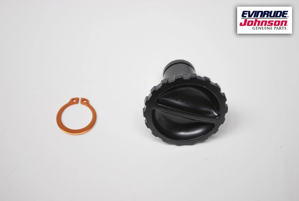 Evinrude Johnson 9.9hp -15hp Idle Adjustment Control Knob & Retainer 387272