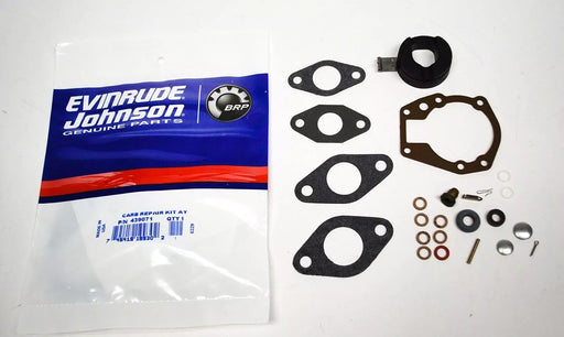 Johnson Evinrude Outboard Carb Kit with Float 439071 BRP/OMC Carburetor