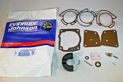 Johnson Evinrude OEM Outboard Carburetor Kit with Float 0438996