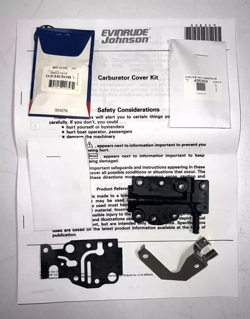 CARB COVER KIT   0433973 (334050)