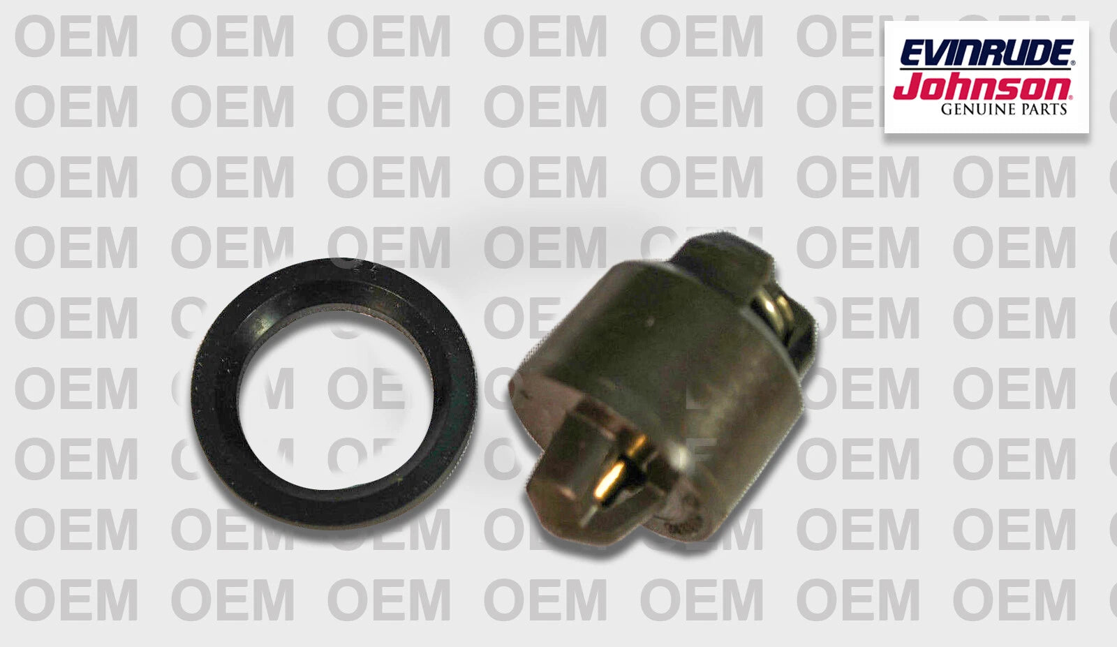 Johnson Evinrude Outboard OEM Thermostat w Seal 0433379
