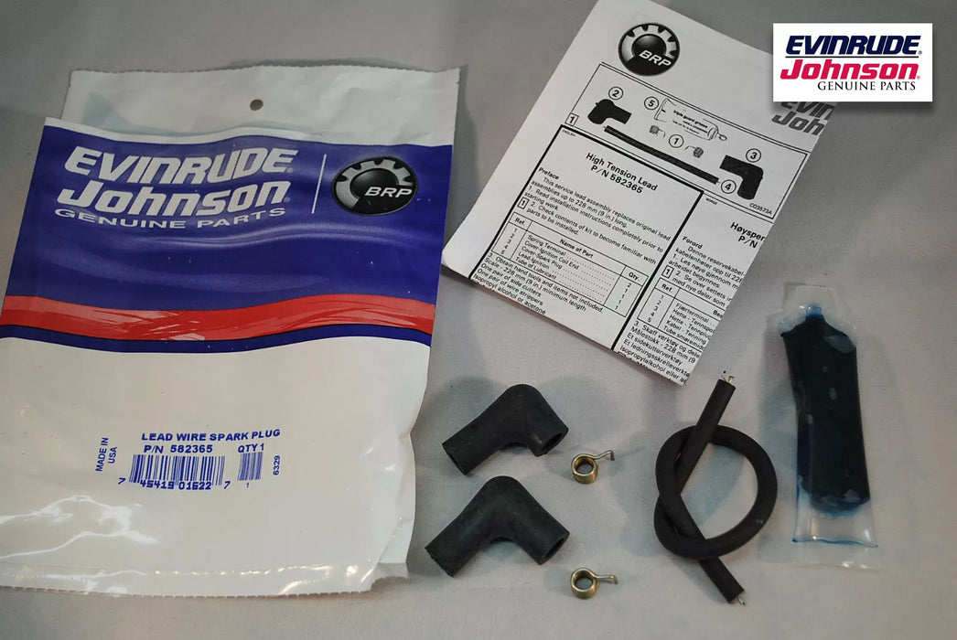 Johnson Evinrude OEM Outboard Spark Plug Lead Wire 582365 BRP/OMC