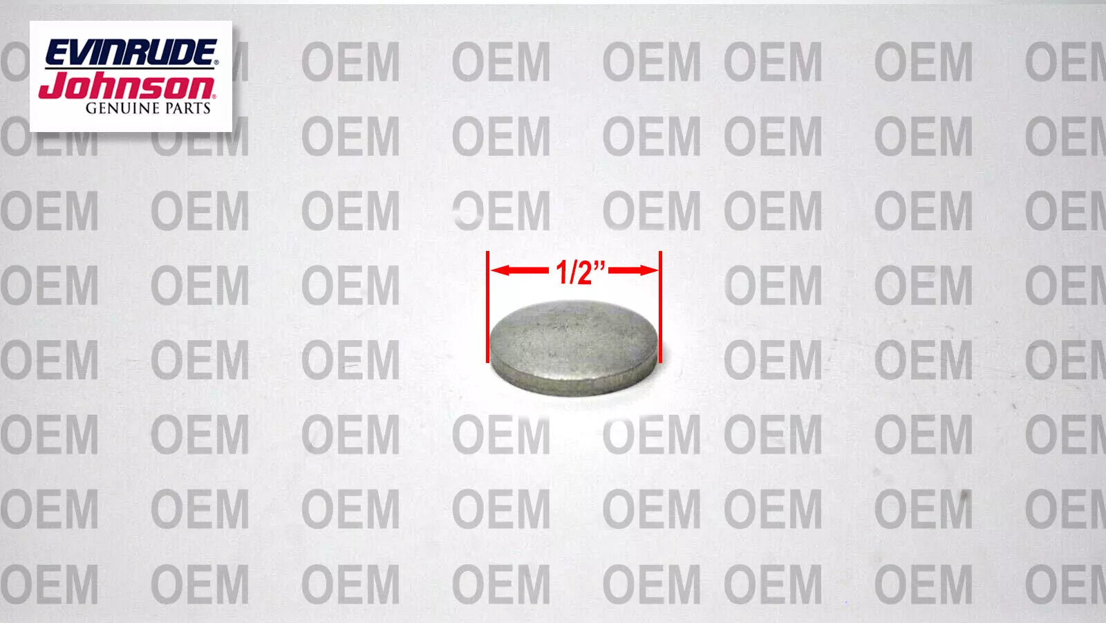 New Johnson Evinrude Carburetor Core Plug 202310