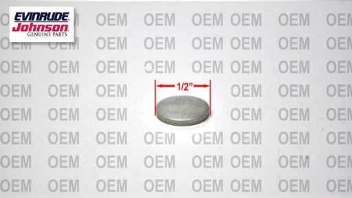 New Johnson Evinrude Carburetor Core Plug 202310