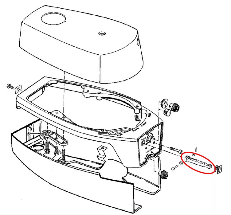 CHOKE KNOB  0314147