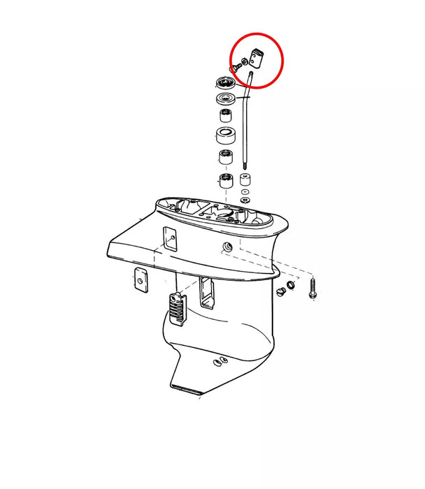 Johnson Evinrude Connector Shift Rod 0303794 303794