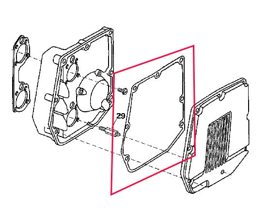 Johnson Evinrude BRP Gasket, Air Box 0330909 330909