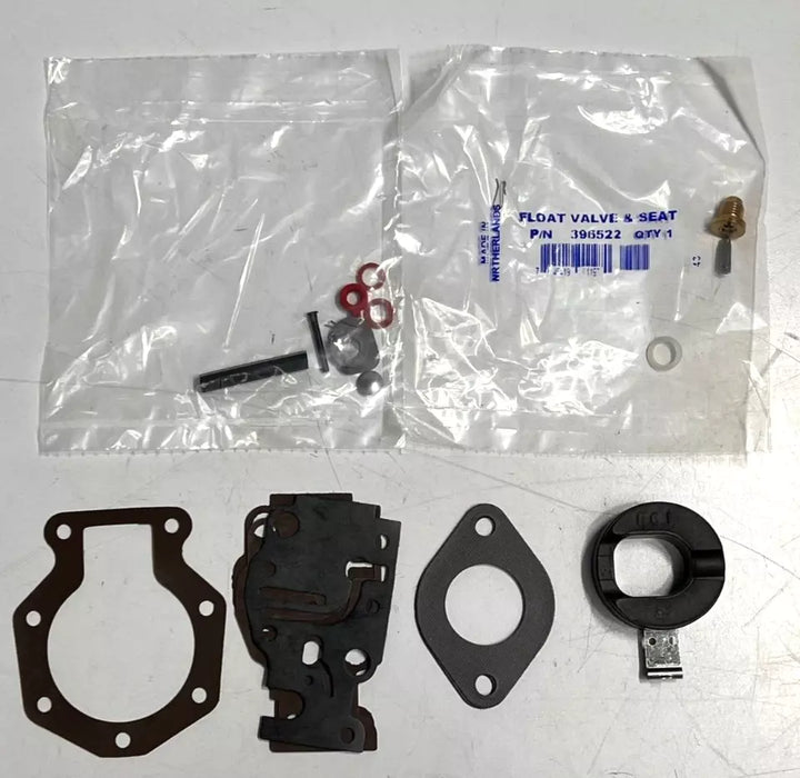 Johnson Evinrude OEM Carb Repair Kit w Float 0439073 BRP/OMC