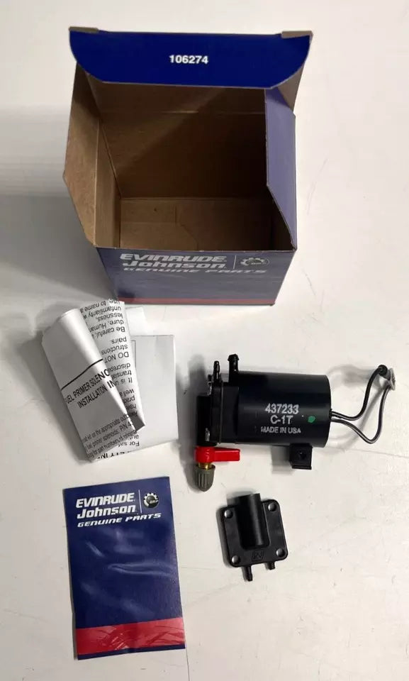 Johnson Evinrude Primer Solenoid Kit 5007356