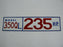 Chris Craft engine parts decal,350QL 16.92-08662 valve cover decal